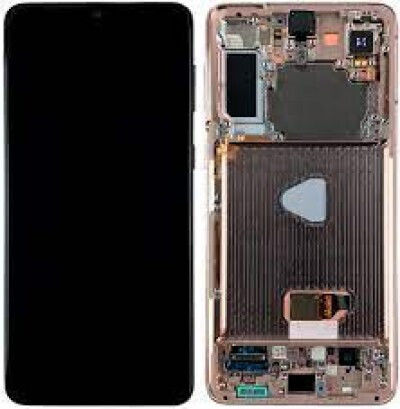 Екран със Сензорен Механизъм за Samsung Galaxy S21 Plus 5G (Лилав)