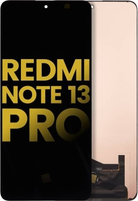 Screen 5g Lcd Tft with Touch Mechanism and Frame for Redmi Note 13 PRO 5G, POCO X6 5G (Black)