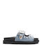 Women's Flat Sandals in Blue Color