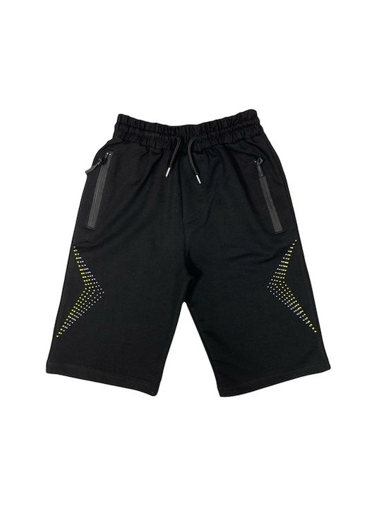 Trendy Shop Kids Shorts/Bermuda Fabric Black