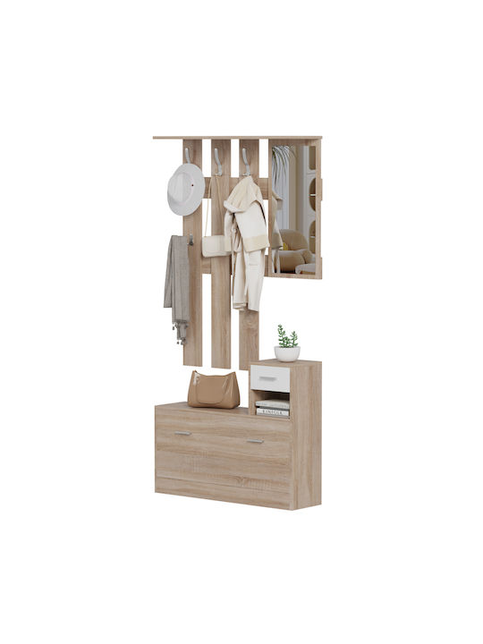 Gorn Entry Furniture with Mirror / Hanger & Sho...