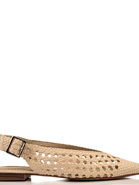 Corina Slingback Ballerinas Beige