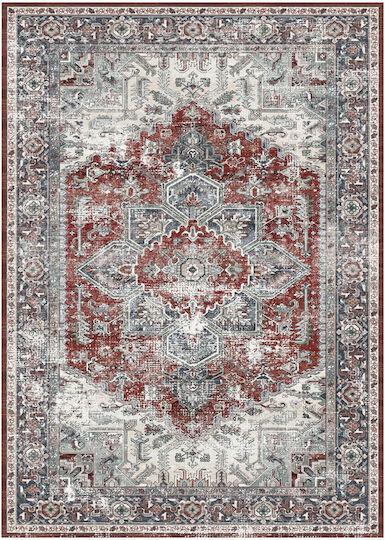 Sidirela Karmen Anti-slip Rug Rectangular Grey / Brown