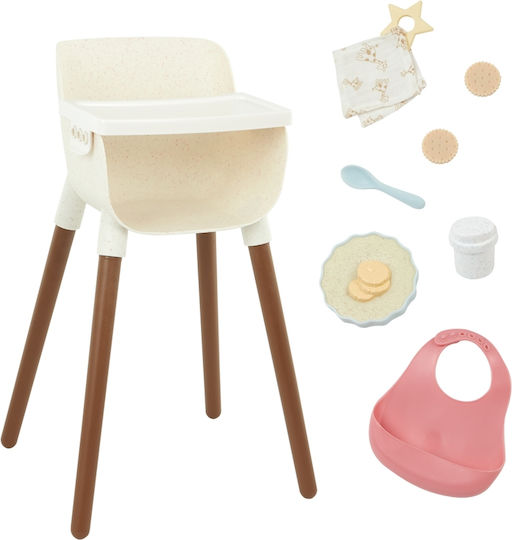 Puppenzubehör-Set 14" Battat Fütterungsstuhl 14 Teile