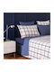Tommy Hilfiger Bettbezug Baumwolle King Size 260x240 Coastal Plaid Blue/beige
