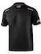 Sparco Tuscon Ανδρικό T-shirt Εργασίας Μαύρο Γκρι 02416