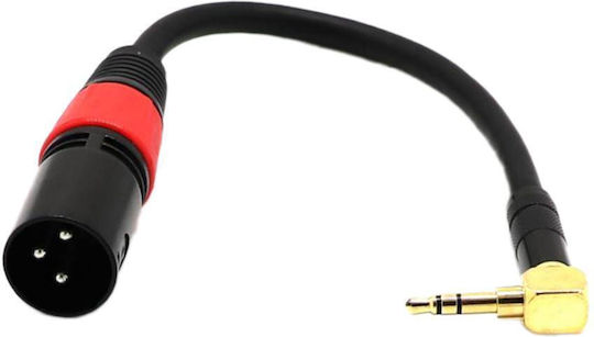 Woxline Μετατροπέας 3 Pin Male Xlr To 3.5mm 1/8 Trs Stereo Mini Jack