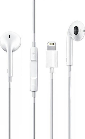 GSM1036 In-ear Handsfree Ακουστικά με Βύσμα Lightning Λευκό