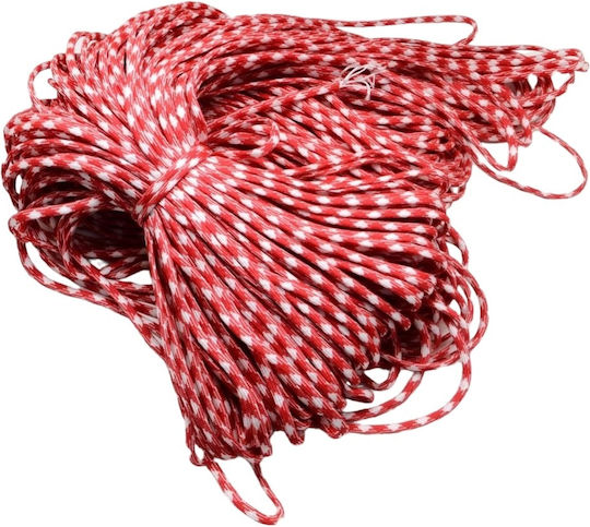 Schnürsenkel Rot 4mm x 10m