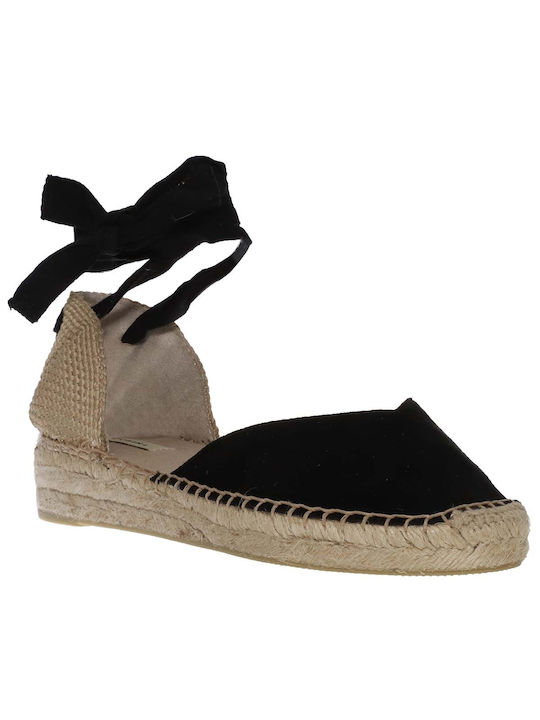 Corina Flat Espadrilles M4315 Black