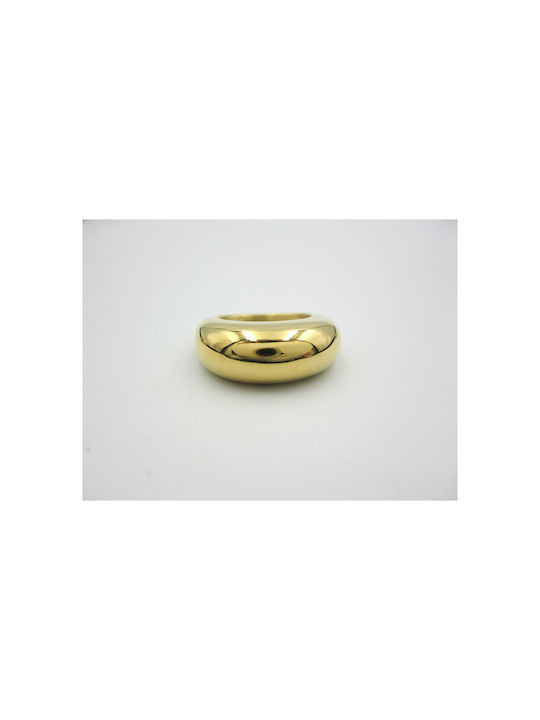 Women's Gold Plated Steel Ring