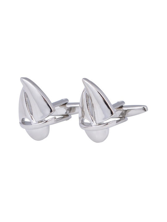 Silver Nautical Cufflinks