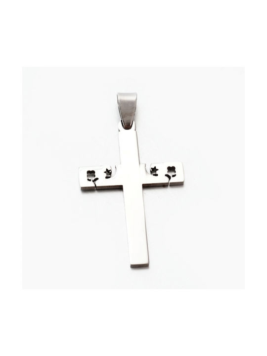 Steel Cross 42x27mm 1 piece