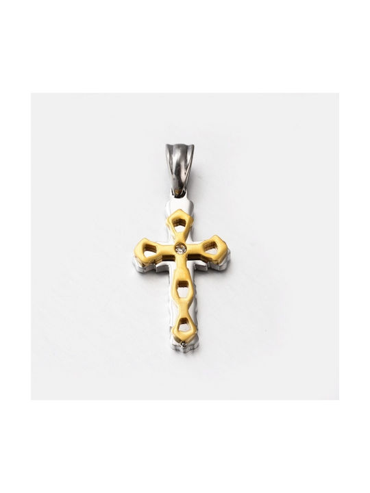 Steel Cross 29x16mm 1 piece