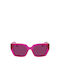 Karl Lagerfeld Women's Sunglasses with Pink Plastic Frame and Fuchsia Lens KL6143S-650