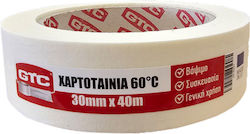 GTC Papierband 05-9251 30mm x 40m