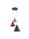 TK Lighting Pendant Light Multicolour