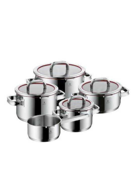 WMF Pots Set of with Coating 5pcs