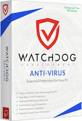 Watchdog Development ANTI-VIRUS για 1 Συσκευή και 1 Έτος Χρήσης (Ηλεκτρονική Άδεια)