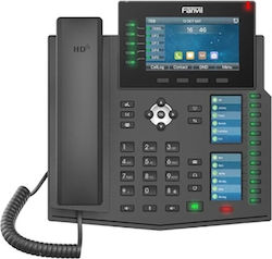 Fanvil X6U Verkabeltes Schwarzes IP-Telefoniegerät