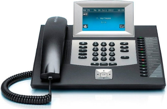 Auerswald COMfortel 2600 ISDN Verkabelt IP-Telefon in Schwarz