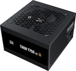 Xigmatek Thor T750 V2 rev. 2.0 750W Negru Sursă de Alimentare Calculator Semi-modular 80 Plus Bronze