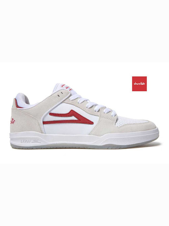 Lakai Sneakers White Red