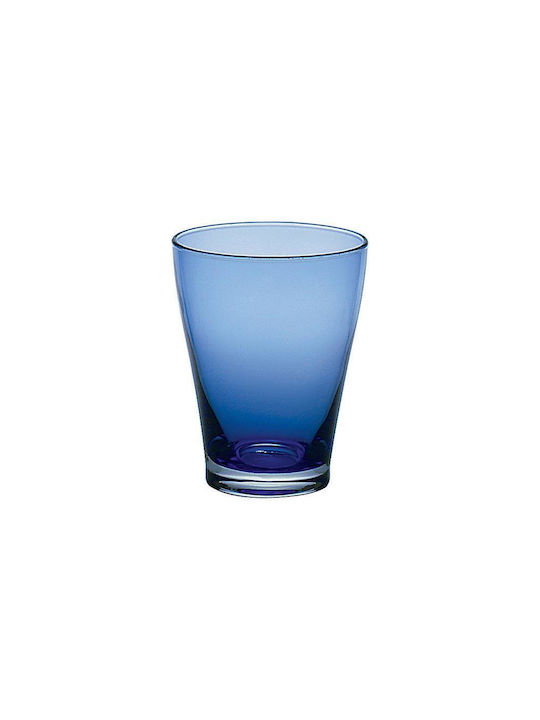 Vidivi Glass Set Water made of Glass in Blue Color 260ml 6pcs