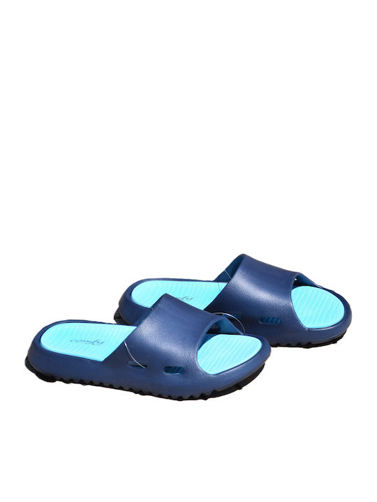 Comfy Slides Blue