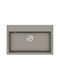 Quadro SQQ103 Chiuvetă De Bucătărie Drop-In Din Granit Lichid M79xL51cm Ciment
