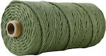 Lace Cotton Khaki 3mm x 100m