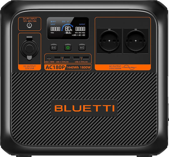 Bluetti AC180P Power Station 1440Wh
