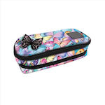 Fabric Pencil Case with 2 Compartments