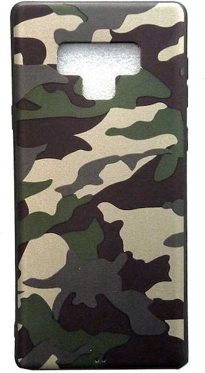 Moro Back Cover Silicon Verde (Galaxy Note 9)