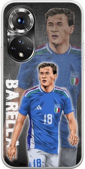 Euro 2024 Nicolo Barella Huawei Nova 9 Flexible Tpu Transparent Silicone