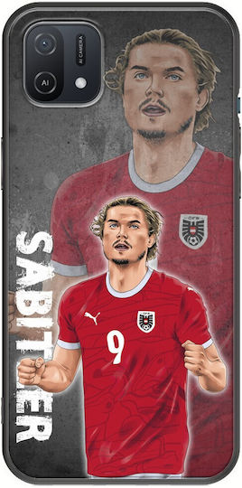 Euro 2024 Marcel Sabitzer Oppo A16k Schwarzes TPU Schwarzes Silikon