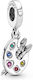 Pandora Pendant Motif for Jewelry in Shape Pearl from 925 Silver