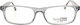 Carlo Rossi Männer Acetat Brillengestell Grau PL.17223-C5