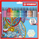 Stabilo Pen 68 Маркери 1мм Stabilo, St6824-7 24 Colors 24бр