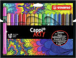 Stabilo Arty Marker 1mm Cappi Arty St168/18-1-20 18 Colors 1buc