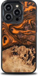 Bewood Задна корица Оранжев (iPhone 15 Pro)