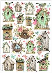 Stamperia A4 Nests Tissue paper Decoupage