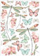 Stamperia A4 Libellula Tissue paper Decoupage