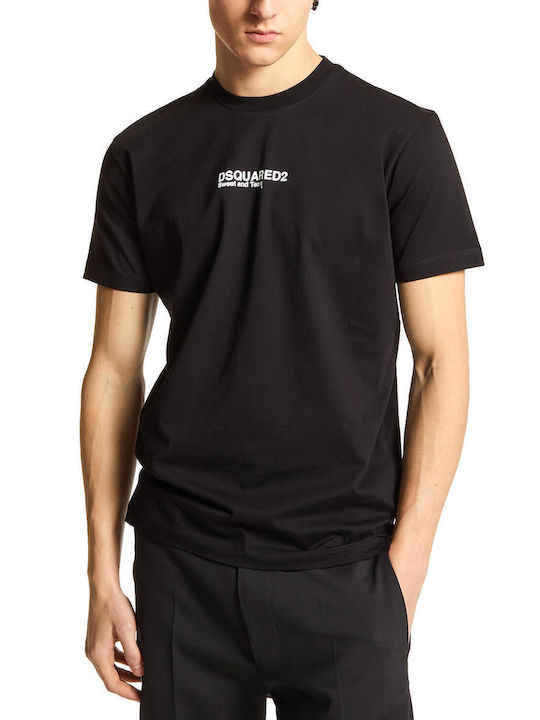 Dsquared2 Men's Short Sleeve T-shirt Black