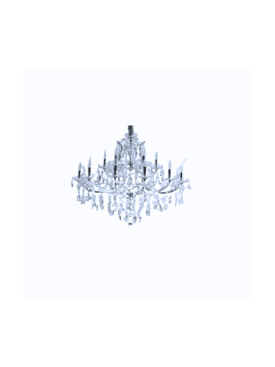 Inlight Kronleuchter mit Kristallen Silber 2606