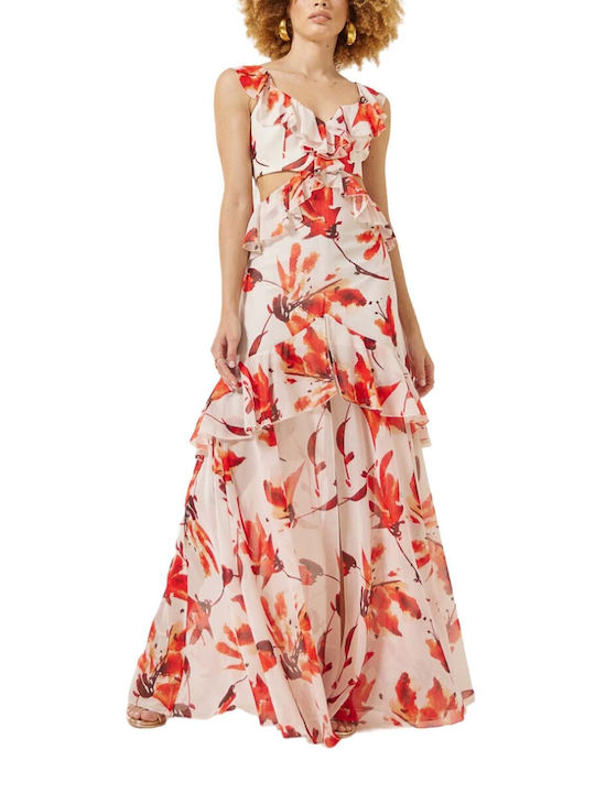 Enzzo Maxi Dress Red