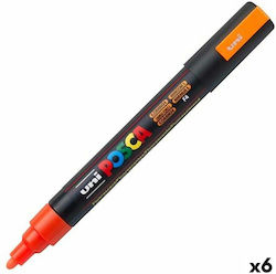 Posca Markers Orange 6pcs