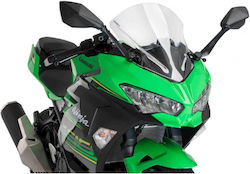 Puig Διάφανη Ζελατίνα Μοτοσυκλέτας για Kawasaki Ninja 400 9976W