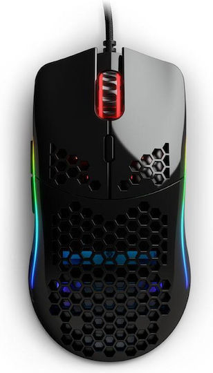 Glorious PC Gaming Race O Minus RGB Gaming Ποντίκι 12000 DPI Glossy Black