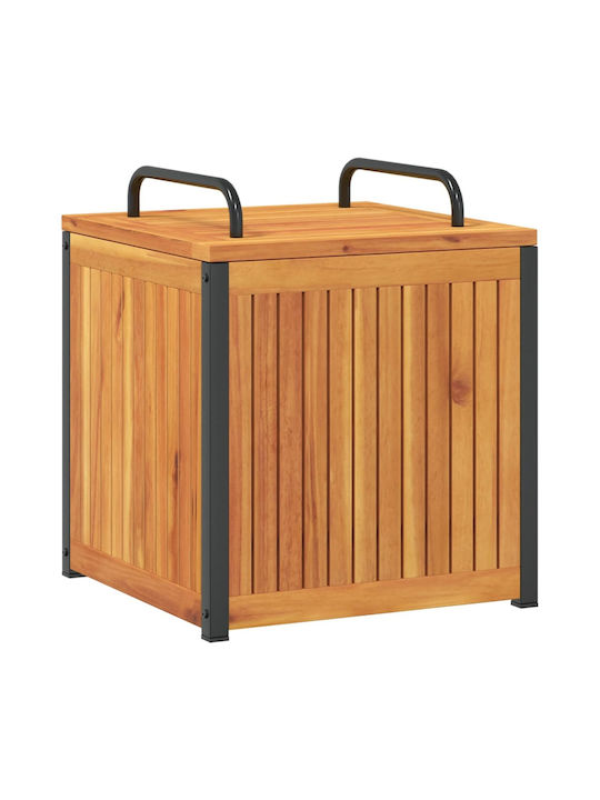 vidaXL Cutie de depozitare pentru exterior Lemn Roz L45xW45xH45buc